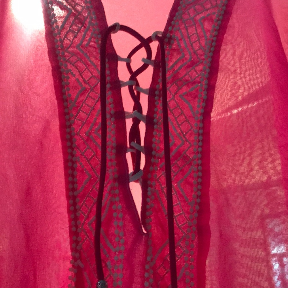 Pink Pool Coverup - Picture 2 of 2